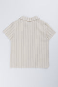 Stone Striped Resort Collar Shirt (2)
