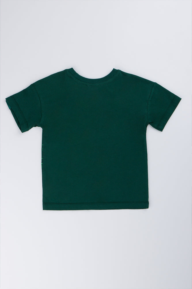 Green Bokkie Print T-Shirt (2)