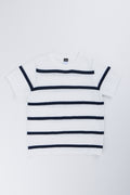 Striped Crew Neck Knit Top