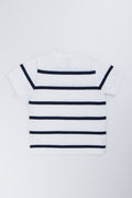 Striped Crew Neck Knit Top (2)