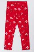 Red Cherry Print Leggings