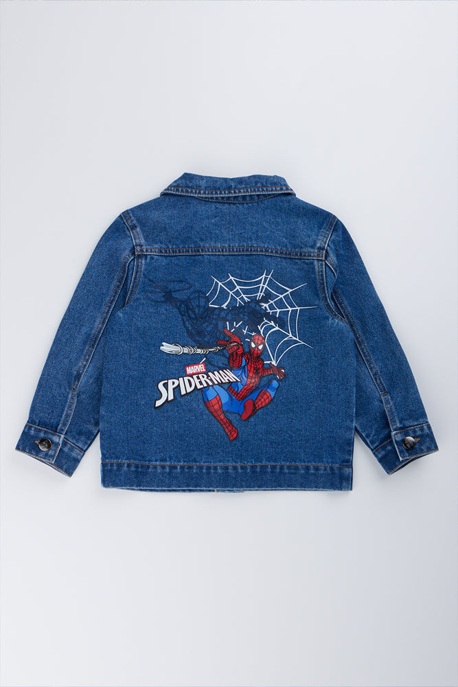 Spider-Man Patch Denim Jacket (3)