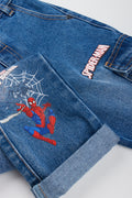 Spider-Man Light Wash Denim Jeans (1)