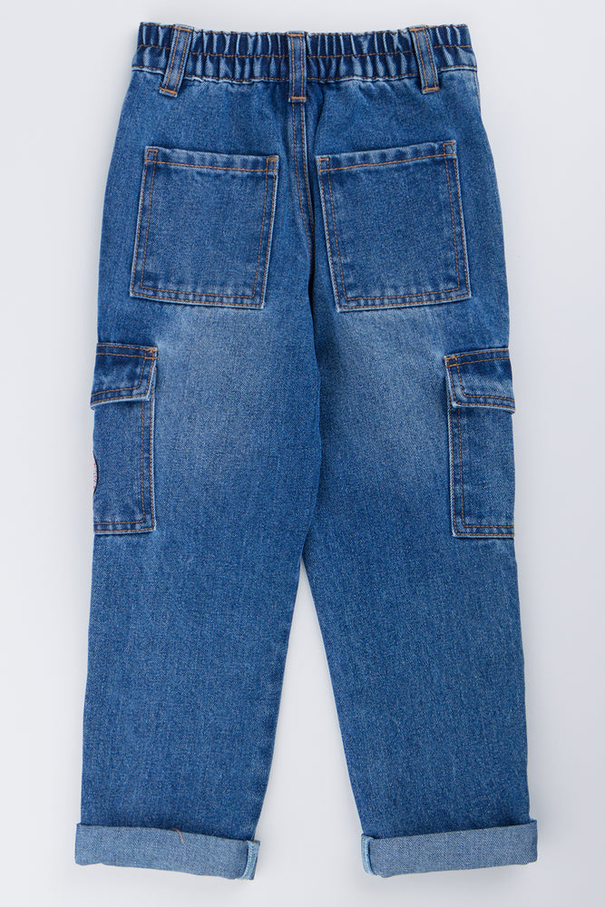 Spider-Man Light Wash Denim Jeans (2)