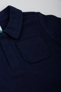 Navy Toweling Baby Golfer Shirt (1)