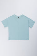 Mint Textured Short Sleeve T-Shirt