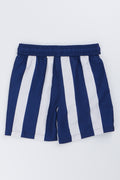 Navy Striped Swim Shorts (2)