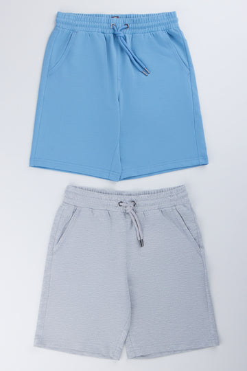 2 Pack Knit Shorts