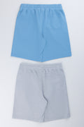 2 Pack Knit Shorts (2)