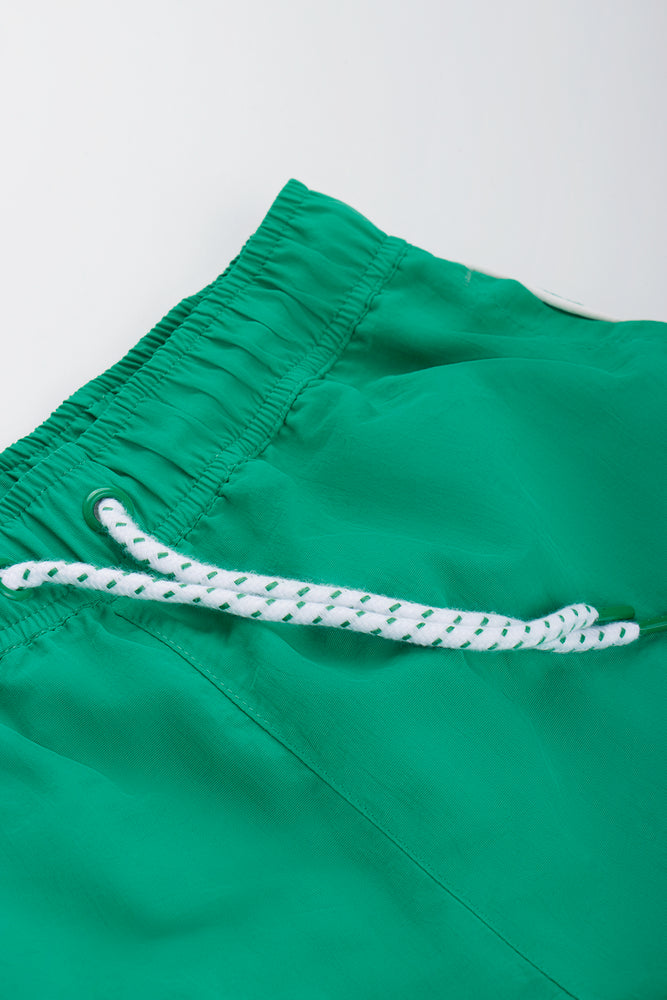 Green Nylon Swim Shorts (1)