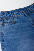 Blue Barrel Leg Jeans (1)