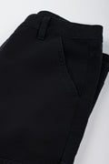 Black Cotton Utility Pants (1)