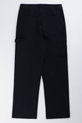 Black Cotton Utility Pants (2)