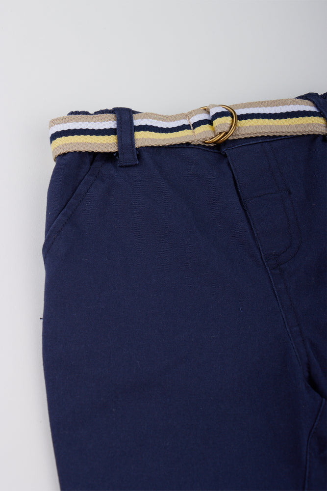 Navy Stretch Chino Pants (1)
