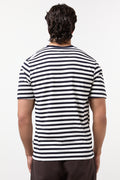 Stripe Crew Neck T-Shirt (2)