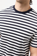 Stripe Crew Neck T-Shirt (3)