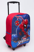 Spider-Man Red Kids Trolley Bag (2)