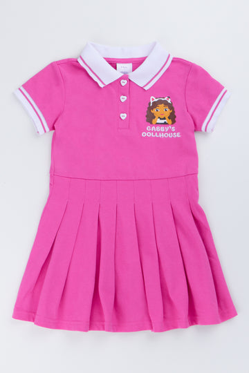 Pink Gabby Dollhouse Dress