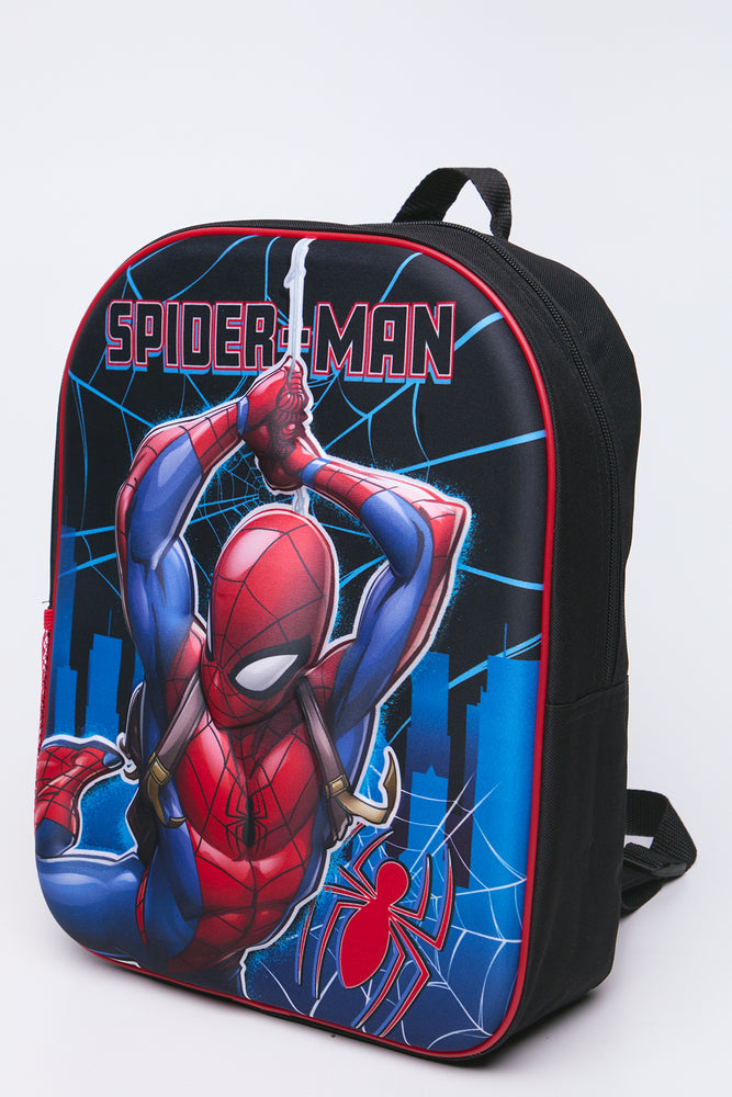 Spider-Man Debossed Graphic School Backpack (2)