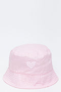 Light Pink Heart Bucket Hat