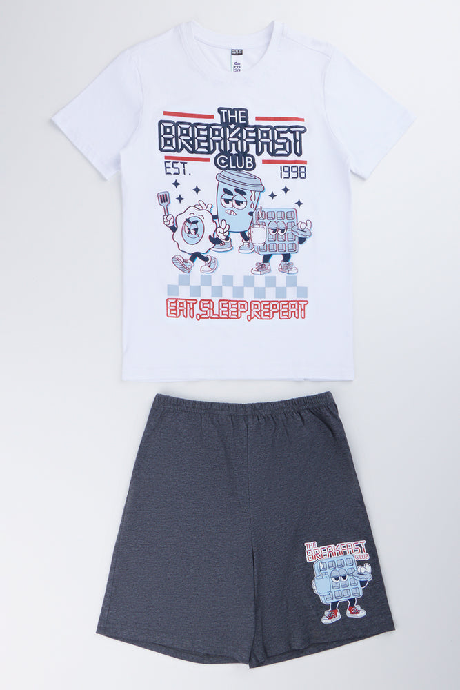 Breakfast Club Graphic Pyjama Set