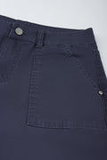 Navy Twill Carpenter Shorts (1)