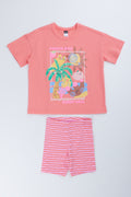 Tropical Oversized T-Shirt Cycle Set