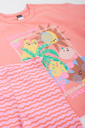 Tropical Oversized T-Shirt Cycle Set (1)