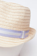 Natural Trilby Straw Hat (1)