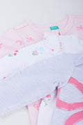 3 Pack Bow Sleepsuits (1)