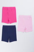 3 Pack Plain Cycle Shorts (2)