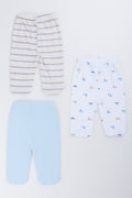 3 Pack Footed Pants (2)