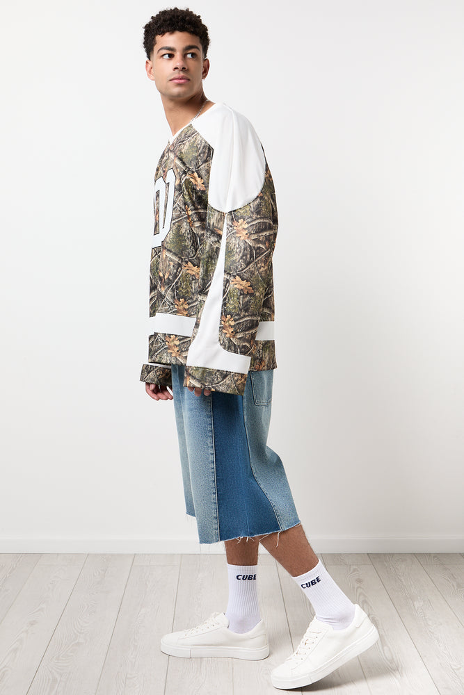 Camo Print Long Sleeve Shirt (1)