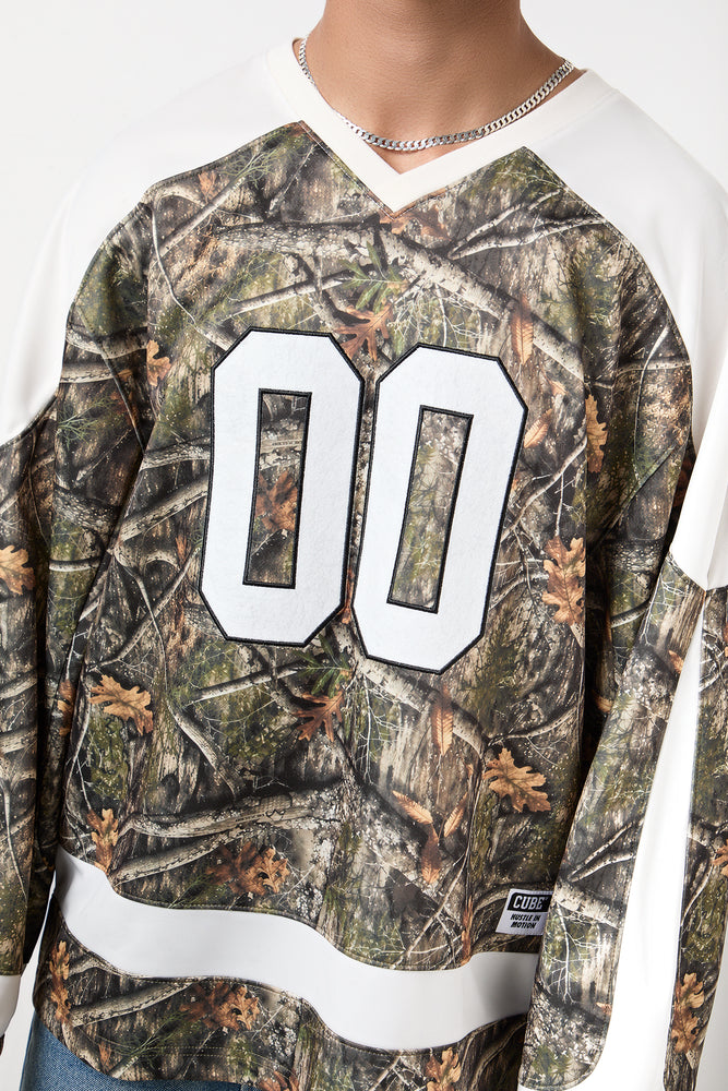 Camo Print Long Sleeve Shirt (3)