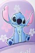 Lilac Stitch Debossed School Backpack (1)