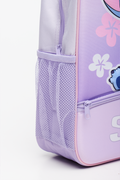 Lilac Stitch Debossed School Backpack (2)