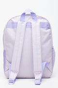 Lilac Stitch Debossed School Backpack (4)