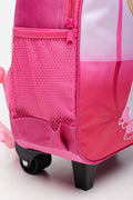 Barbie Printed Pink Trolley Bag (1)