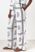 Tile Print Viscose Pants (1)