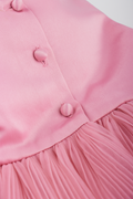 Pink Tiered Tulle Party Dress (1)