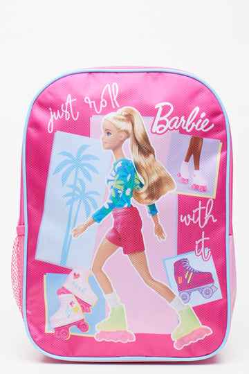 Barbie Pink Roller Skating Backpack