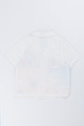 White Beach Print Linen Shirt (2)