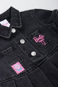 Black Barbie Denim Dress (1)