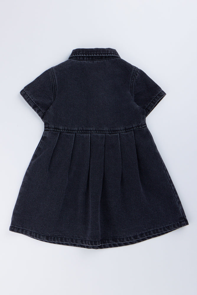 Black Barbie Denim Dress (2)