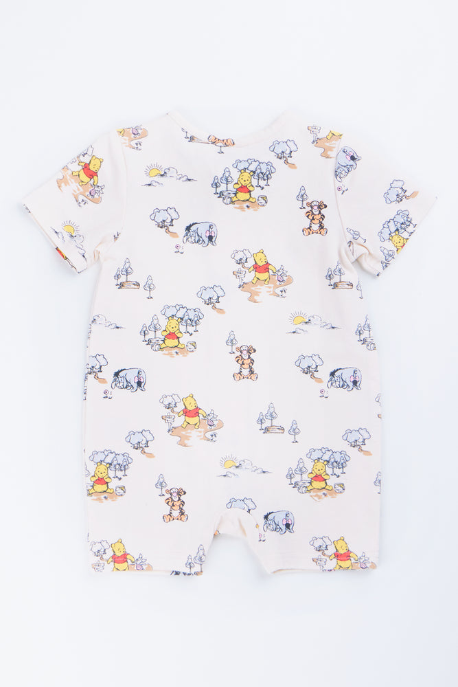 Winnie The Pooh Cream Zippy Romper (2)