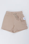 Stone Textured Knit Shorts