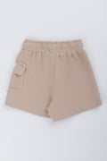 Stone Textured Knit Shorts (2)