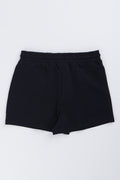 Black Barbie Fleece Shorts (2)