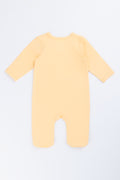 Yellow Winnie The Pooh Cotton Sleepsuit (2)