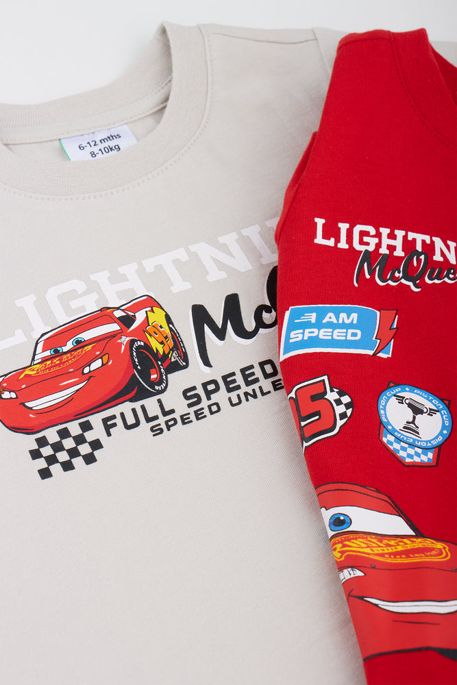 Lightning McQueen 2 Pack T-Shirts (1)